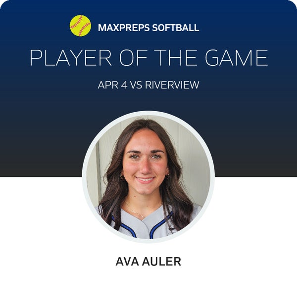 #9 Ava Auler Player of the Game badge