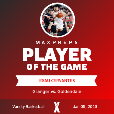 #1 Esau Cervantes Player of the Game badge