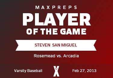 #4A Steven San Miguel Player of the Game badge