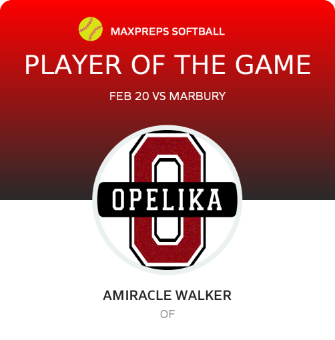 #30 Amiracle Walker Player of the Game badge