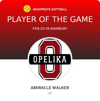 #30 Amiracle Walker Player of the Game badge