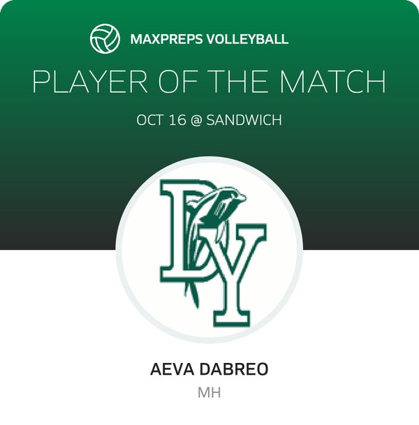 #13 Aeva DaBreo Player of the Game badge