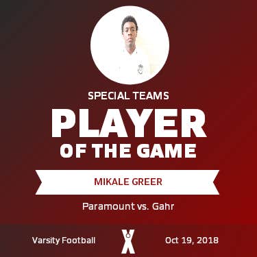 Player of the Game