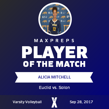#13 Alicia Mitchell Player of the Game badge
