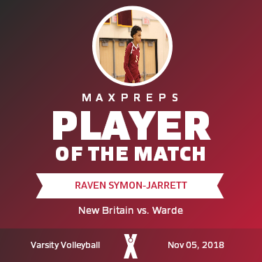 #5 Raven Symon-Jarrett Player of the Game badge