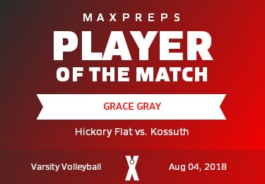 #19 Grace Gray Player of the Game badge