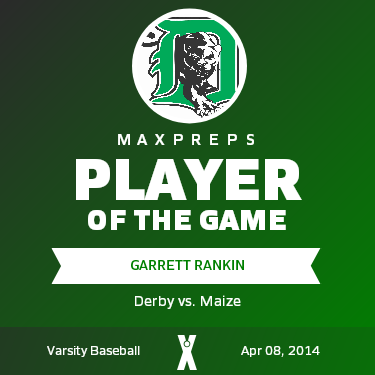 #14 Garrett Rankin Player of the Game badge