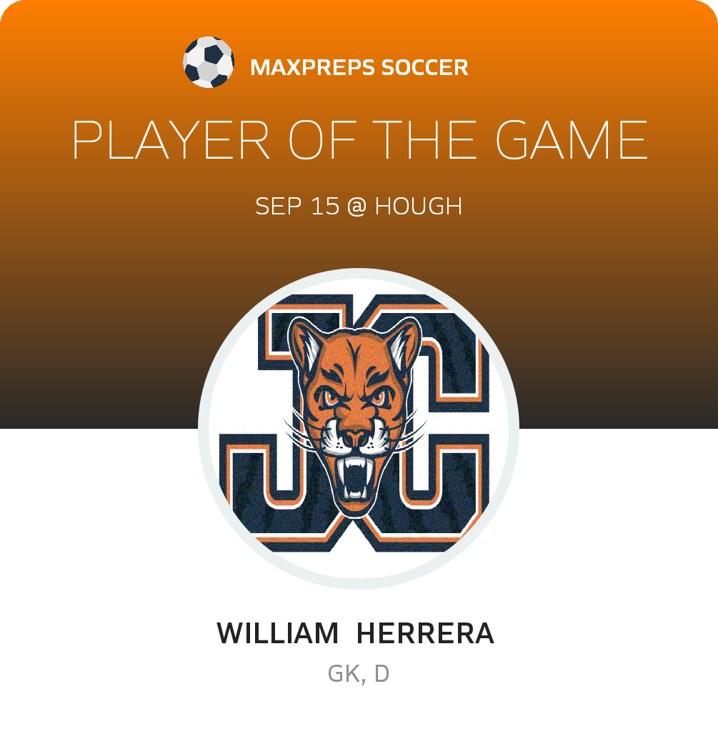 #1 William Herrera Player of the Game badge