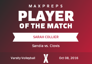 #3 Sarah Collier Player of the Game badge
