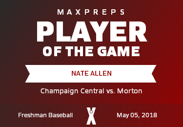 #10 Nate Allen Player of the Game badge