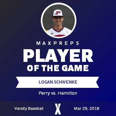 #11 Logan Schwenke Player of the Game badge