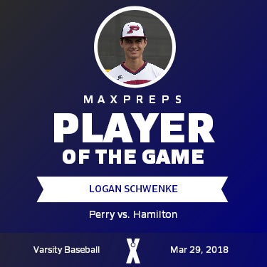 #11 Logan Schwenke Player of the Game badge