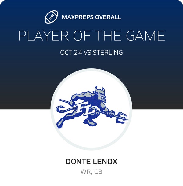 #88 Donte Lenox Player of the Game badge