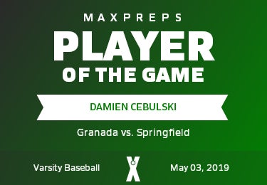 #2 Damien Cebulski Player of the Game badge