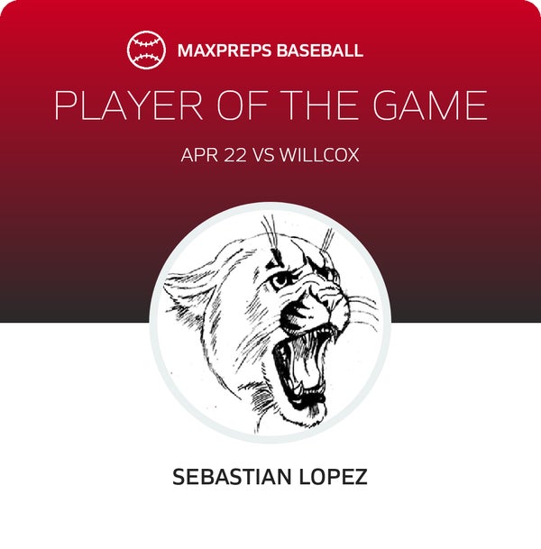 #0 Sebastian Lopez Player of the Game badge