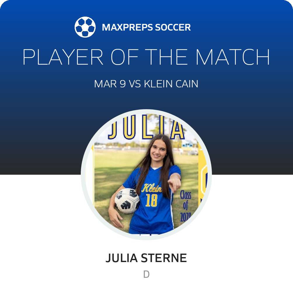 Player of the Match