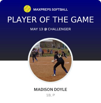 #14 Madison Doyle Player of the Game badge