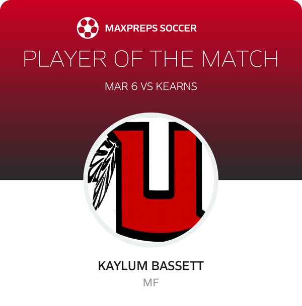 #16 Kaylum Bassett Player of the Game badge