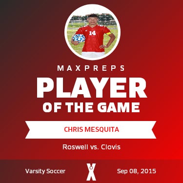 #14 Chris Mesquita Player of the Game badge
