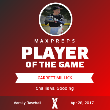 #1 Garrett Millick Player of the Game badge