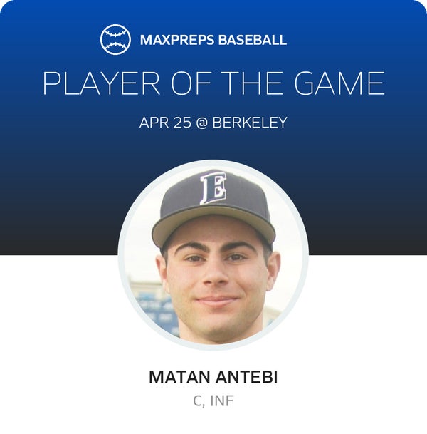 #5 Matan Antebi Player of the Game badge