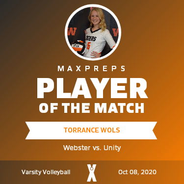 #10 Torrance Wols Player of the Game badge