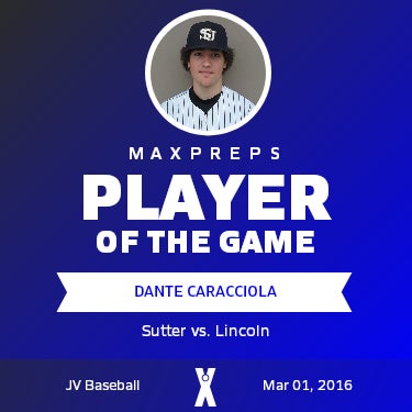 #10 Dante Caracciola Player of the Game badge