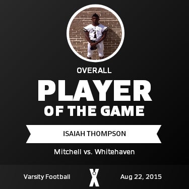 #1 Isaiah Thompson Player of the Game badge