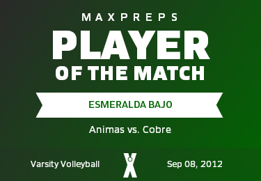 #10 Esmeralda Bajo Player of the Game badge