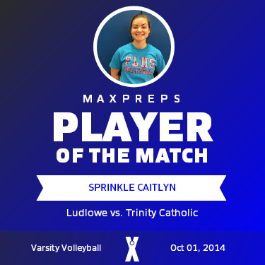 #8 Sprinkle Caitlyn Player of the Game badge