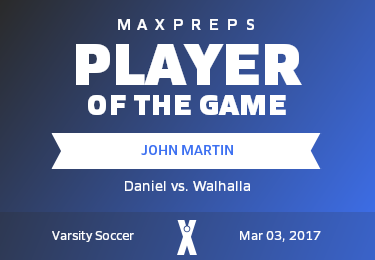 #9 John Martin Player of the Game badge