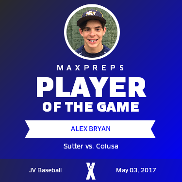 #4 Alex Bryan Player of the Game badge