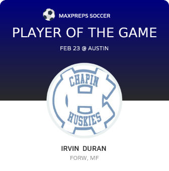 Player of the Match