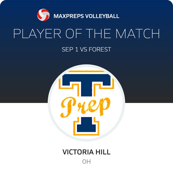 #1 Victoria Hill Player of the Game badge