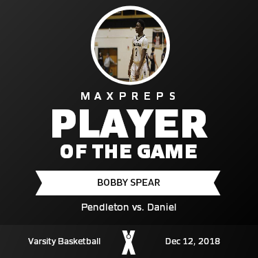 #2 Bobby Spear Player of the Game badge
