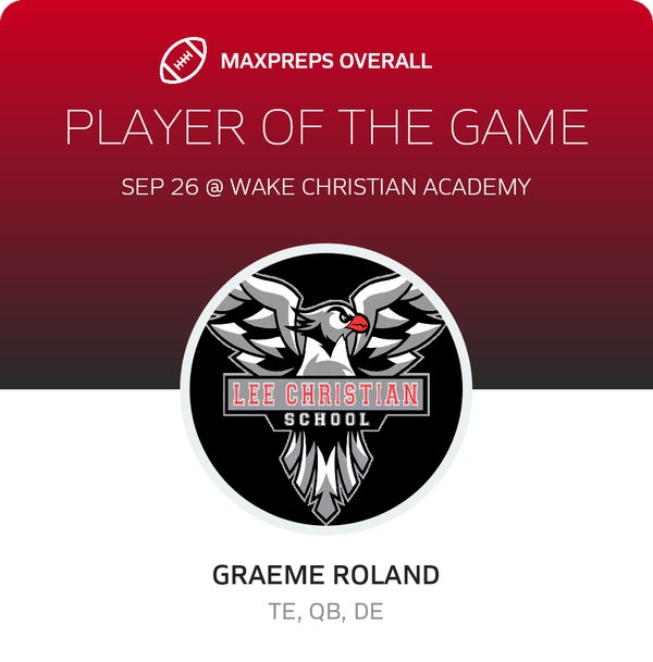 #40 Graeme Roland Player of the Game badge