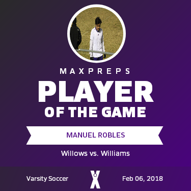 #15 Manuel Robles Player of the Game badge