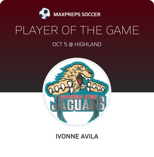 #22 Ivonne Avila Player of the Game badge