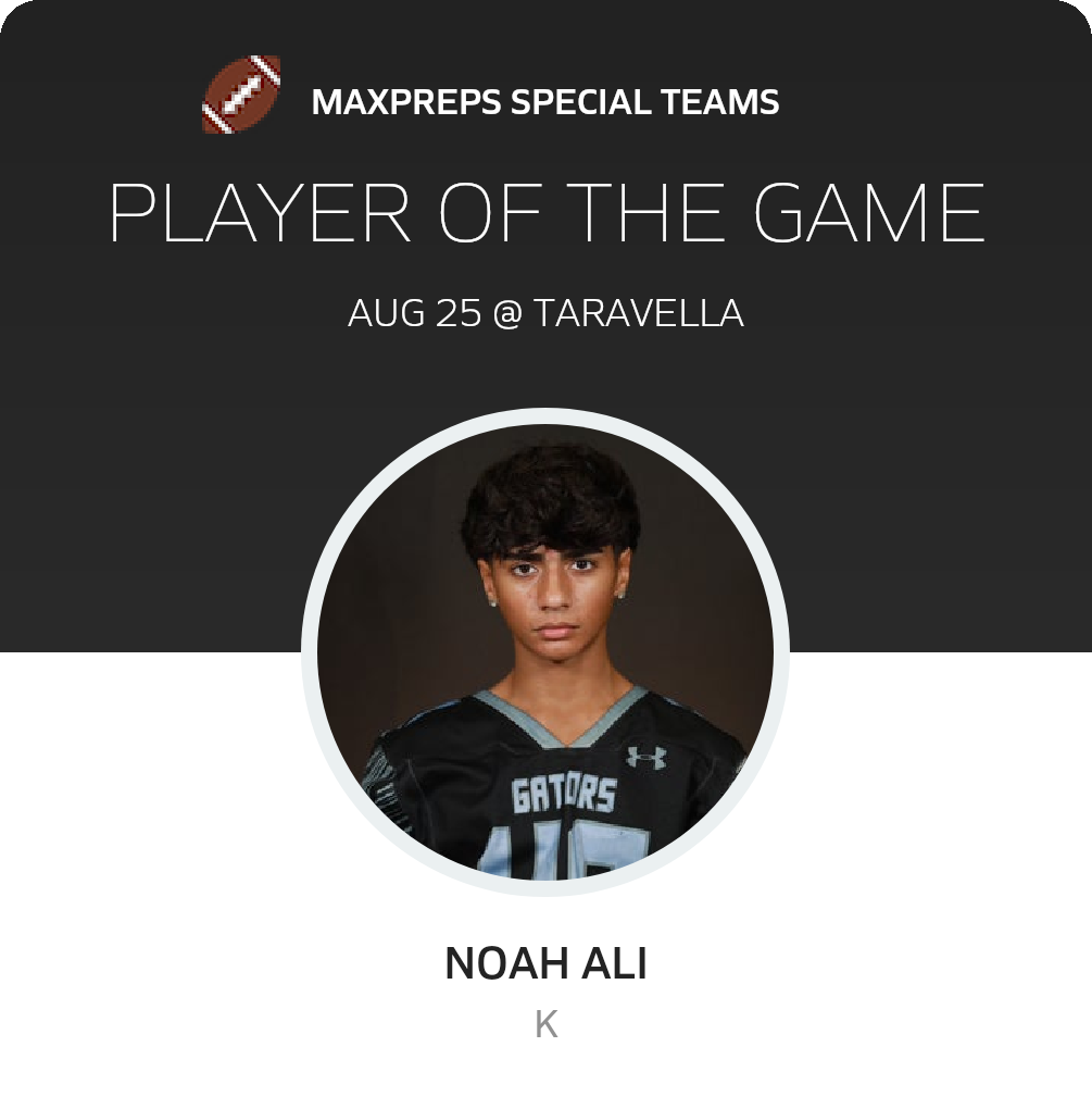 Player of the Game