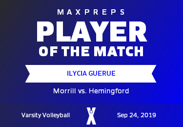 #9 Ilycia Guerue Player of the Game badge