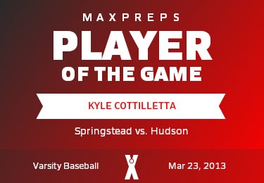 #3 Kyle Cottilletta Player of the Game badge