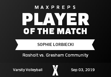 #23 Sophie Lorbiecki Player of the Game badge