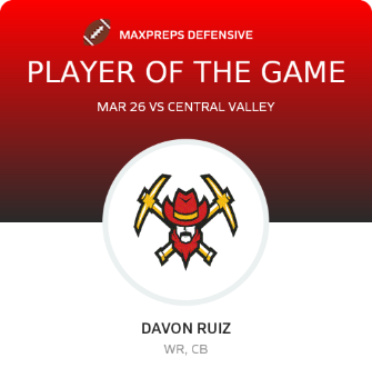 Player of the Game