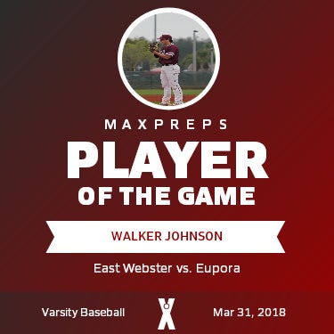 #11 Walker Johnson Player of the Game badge