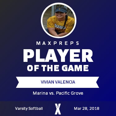 #11 Vivian Valencia Player of the Game badge