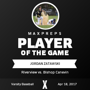 #34 Jordan Zatawski Player of the Game badge