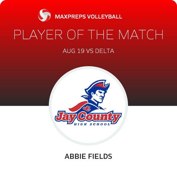 #6 Abbie Fields Player of the Game badge