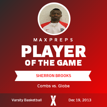 #1 Sherron Brooks Player of the Game badge