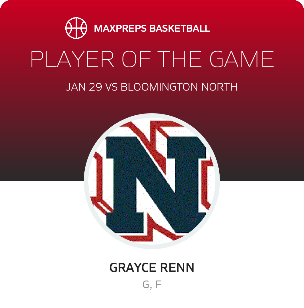 #24 Grayce Renn Player of the Game badge
