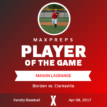 #4 Mason LaGrange Player of the Game badge
